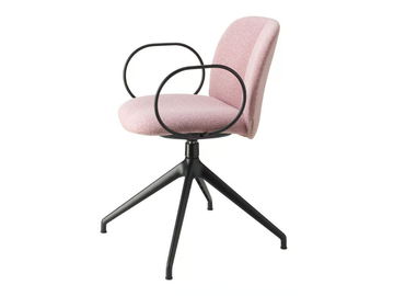 MENTHA POP - Swivel trestle-based fabric chair by SCAB DESIGN - view 3